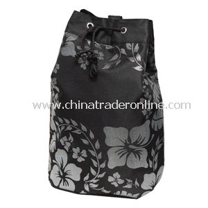 BEACH BAG WITH HIBISCUS DESIGN from China