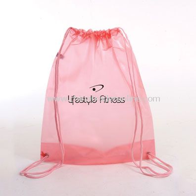 Crystalline Drawstring Sack from China