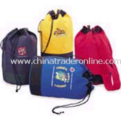 Dynamic Duo-Tone Drawstring Tote from China