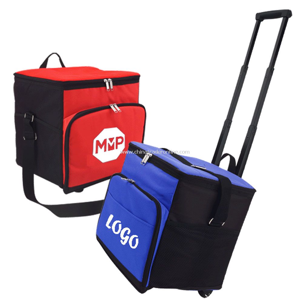 Insulated 36-Pack Wheeled Cooler Bag