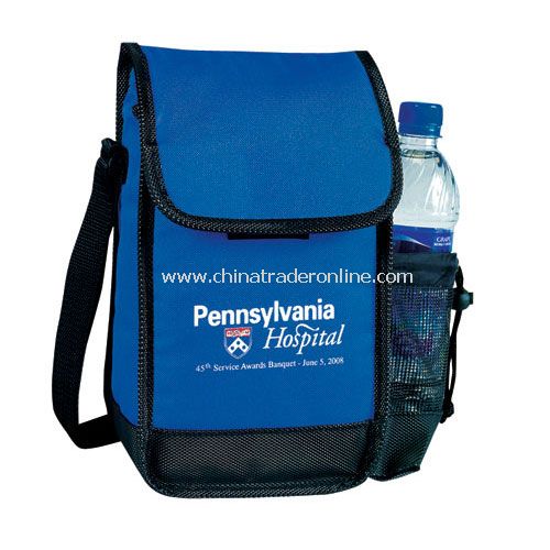 Insulated Lunch Bag W/Bottle Holder