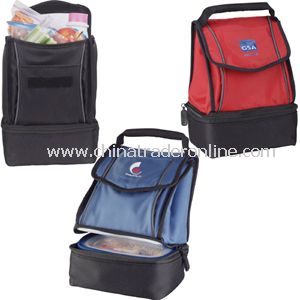 New Connections Dual Compartment Lunch Cooler from China