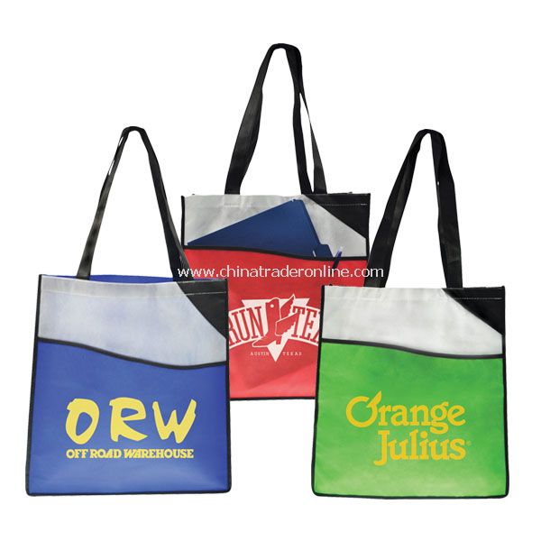 Pocket Non-Woven Tote