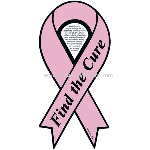Ribbon Find the Cure Pink