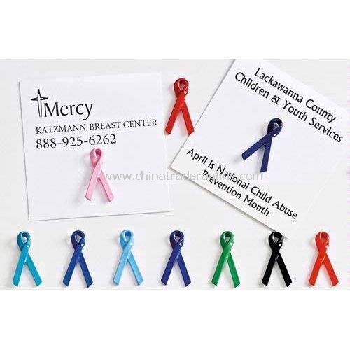 Standard Loop Awareness Ribbon Lapel Pin from China