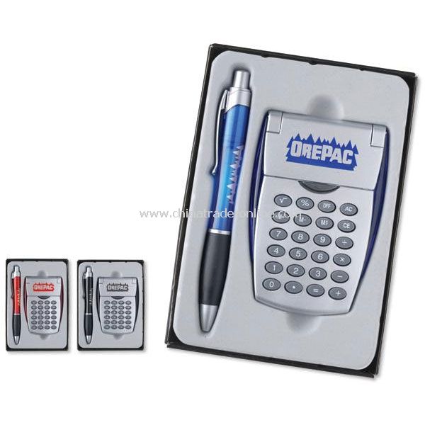 Bali Pen & Bionic Calculator Gift Set