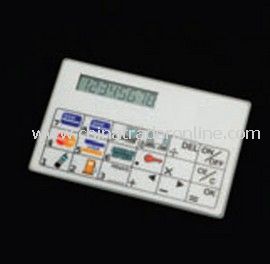 Promotional Credit Card Size Calculator from China