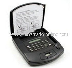 Promotional Phone Index With Clock And Calculator