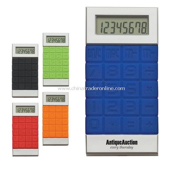 Promotional Silicone Key Calculator