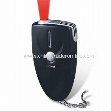 Alcohol Tester with Mini Torch and Keychain, Easy to Read Bar Levels