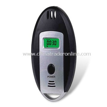 Alcohol Tester with Temperature Indicator and Automatic Power-off Function
