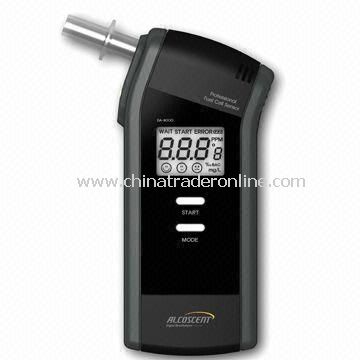 CE/FDA approved Portable Breath Alcohol Tester with Fuel Cell Sensor