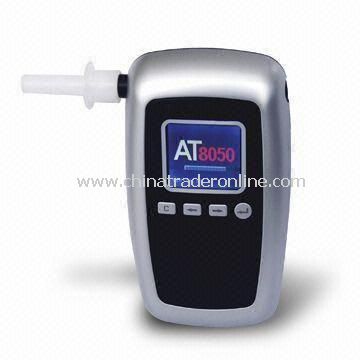 Digital Alcohol Tester with Flat-surfaced Sensor Inside and Battery Saved Design