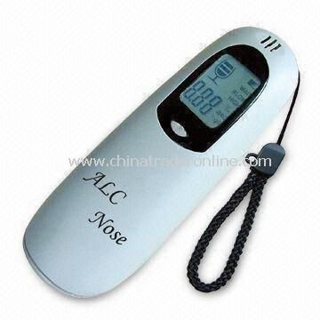 Digital Alcohol Tester with Three-digit LCD and Cartoon Indication from China