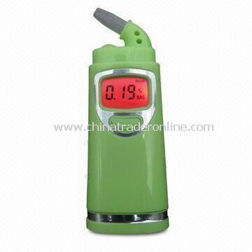 Digital Breath Alcohol Tester with Auto Power-off Function and Red Backlight Display from China