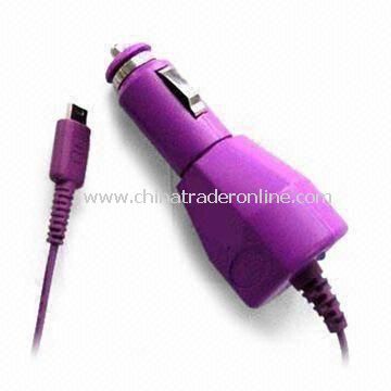 Mobile Phone Car Charger with Wake-up/Battery Restoring Functions and Random Output Connector from China