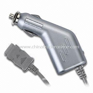 Spring Design Car Charger with CE and RoHS Certifications, Applicable to Multiple Types of Vehicles