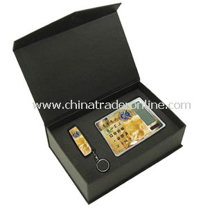 4 Color Calculator and Laser Pointer Gift Set from China