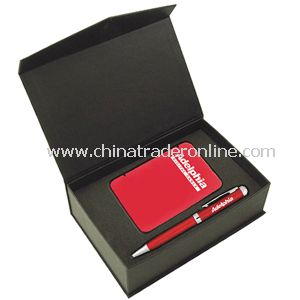 Business Card Holder Calculator & Laser Pen Gift Set