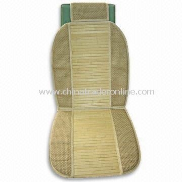 Bamboo and Mesh Car Seat Cushion, Available in Black, Blue, Gray, Red and Beige from China