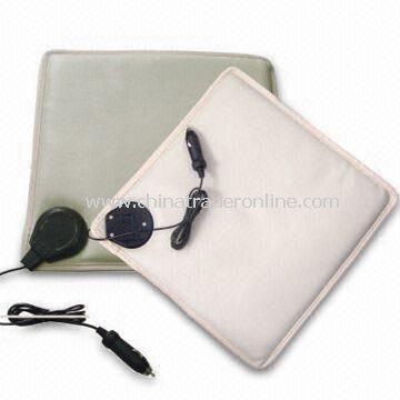 Car Seat Cushion with Heater, 12V Voltage, and 24W Power