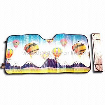 Offset Printing Car Sun Shade, Measuring 130 x 60cm