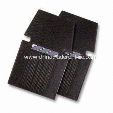 2pcs Car Mat Set, Made of Plastic, Measures 68 x 43cm