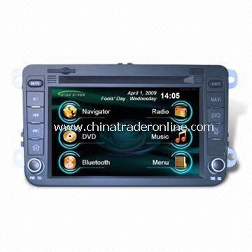 Car DVD Player for VW Bora 2009 with 7-inch TFT Color Screen and iPod Connectivity from China