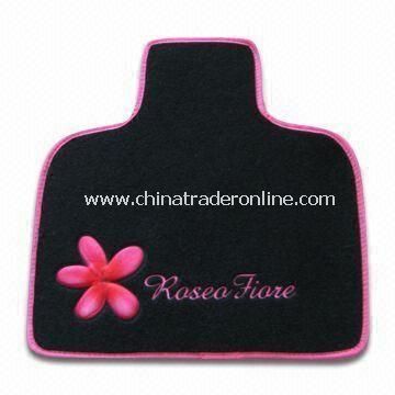 Car Mat, Made of PVC and Carpet, Measures 65 x 45 and 45 x 45cm from China