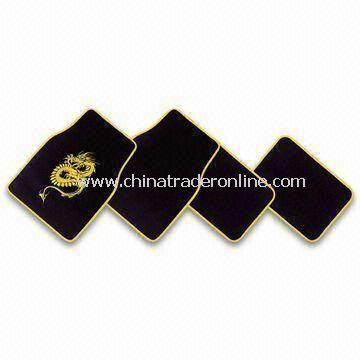 Car Mats, Made of Carpet, Available in Various Colors from China