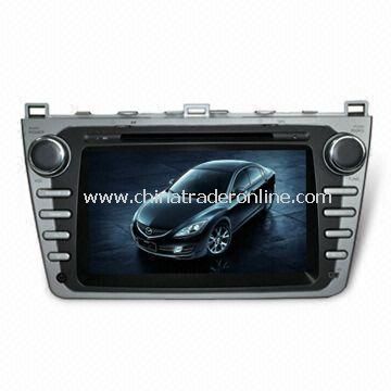 In-dash DVD and GPS Audio and Video System for MAZDA6 with HD TFT Digital Screen