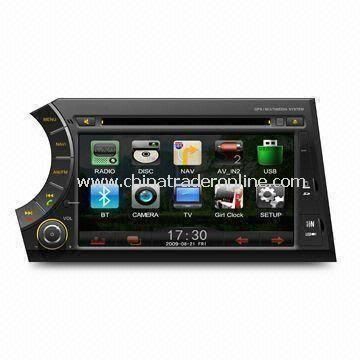 In-dash DVD Player for SsangYong, with USB Port/Navigation Functions, Supports TV/DVB-T from China