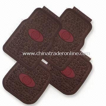 PVC Car Mats, Available in Different Colors from China