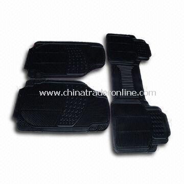 Rubber Car Mat with Universal Design that Fits All Car Models