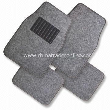 Universal Carpet Car Mats Set, Suitable for All Car Models, OEM Orders are Welcome from China