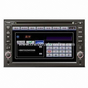 7-inch Digital Touchscreen 2-DIN Car DVD Player, Used for Hyundai Tucson/Sonata