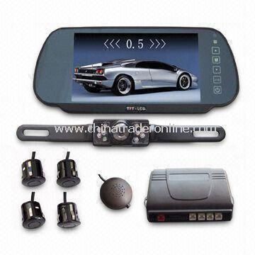 7-inch TFT Screen Parking Sensor System with Camera, Various Kinds are Available