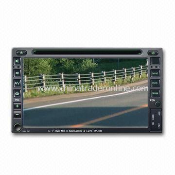 Car DVD Player with iPod Connectivity and Real-time Clock and Calender