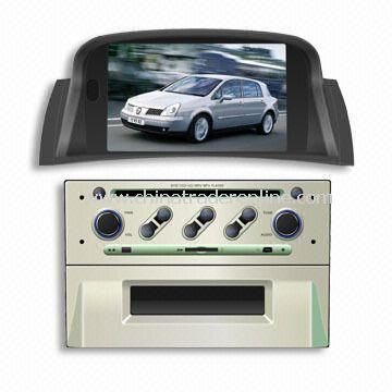 In-dash DVD and GPS Audio and Video Entertainment System for Renault with HD TFT Digital Scree