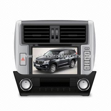 In-dash DVD and GPS Audio and Video System for Toyota Prado 2010 with HD TFT Screen from China