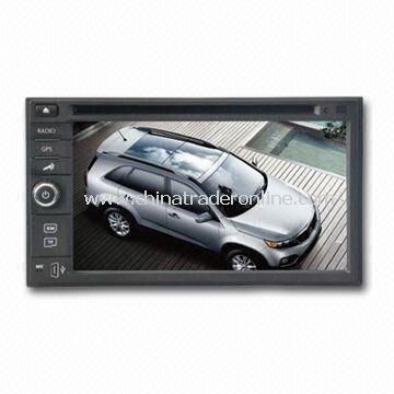 In-dash DVD GPS Audio/Video Entertainment System for Universal Unit, Supports SD Card Port