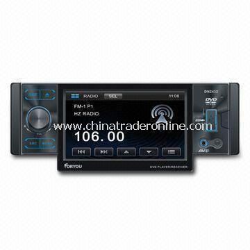 In-dash DVD Player for Car AV Center, with Two Channels x 2V Line-out from China