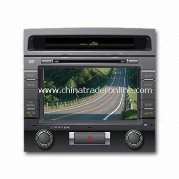 In-dash DVD Player with 8ft LCD TFT HD Digital Screen Display and Plays Music