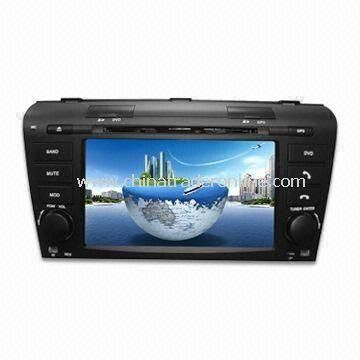 Special Car DVD Player with 7 Inches LCD Screen, Bluetooth and GPS Function, Suitable for Mazda 3