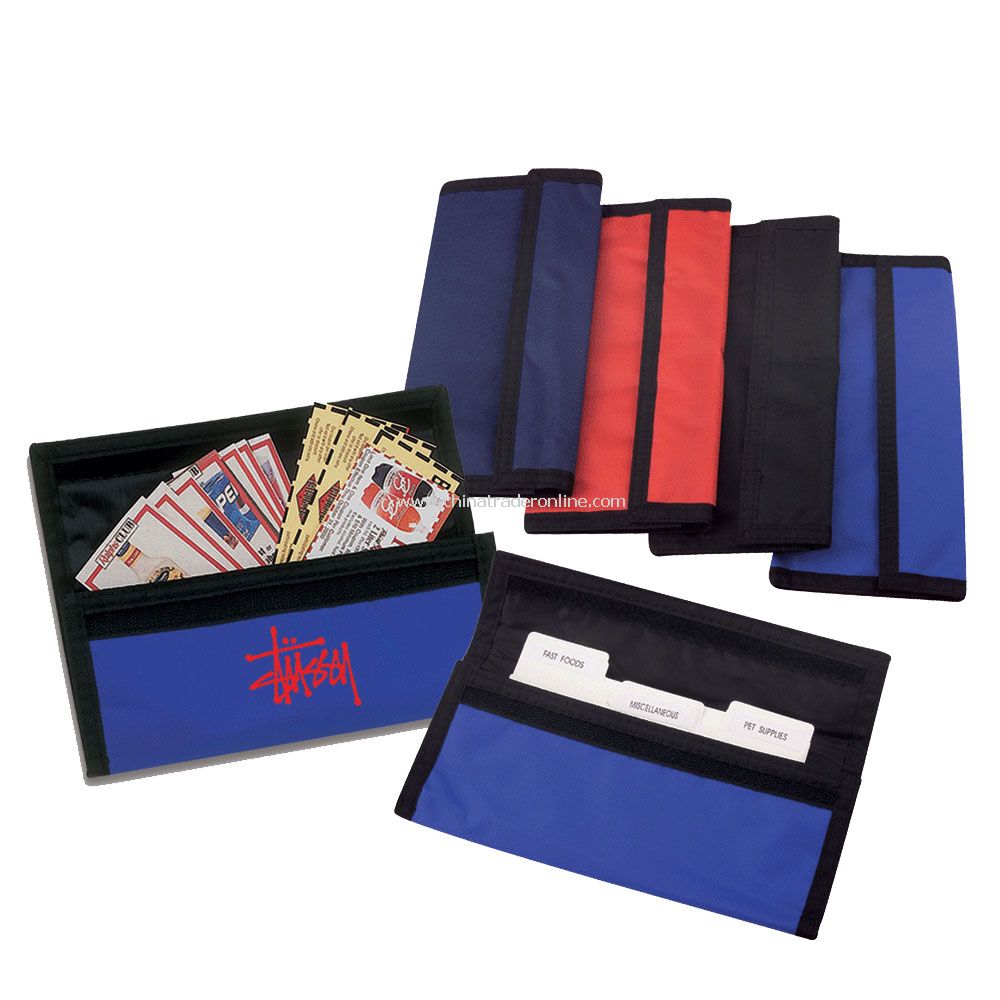 Coupon Wallet w/ Twelve Dividers