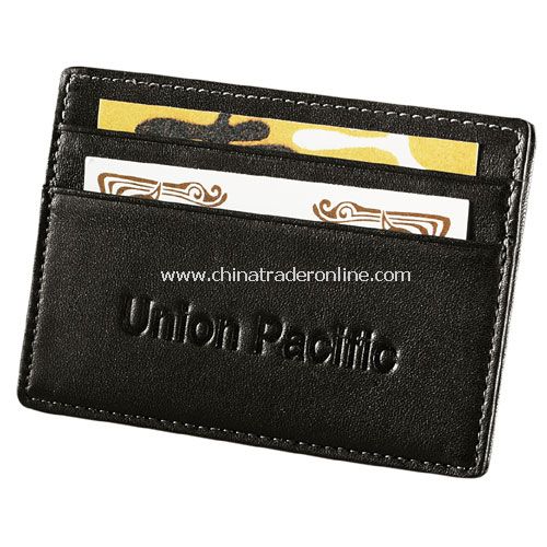 Millennium Leather Card Wallet from China