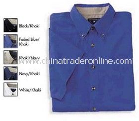Port Authority - Long Sleeve Twill Shirt with Wrinkle and Soil Resistance. from China