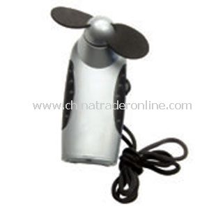 Promotional Personal Travel Fan with Neck Cord