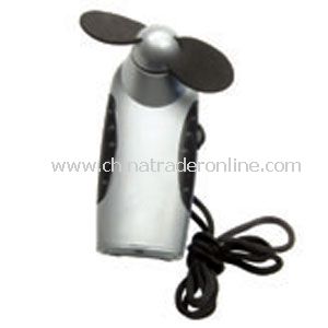 Promotional Personal Travel Fan with Neck Cord from China