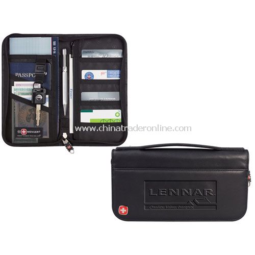 Wenger Leather Travel Wallet